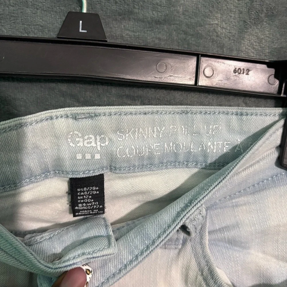 Gap Jeans Womens 8/29 Blue Skinny Denim Preppy